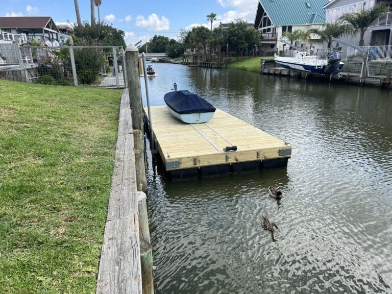 Gulf Coast Waterfront Solutions Floating Dock April 2025